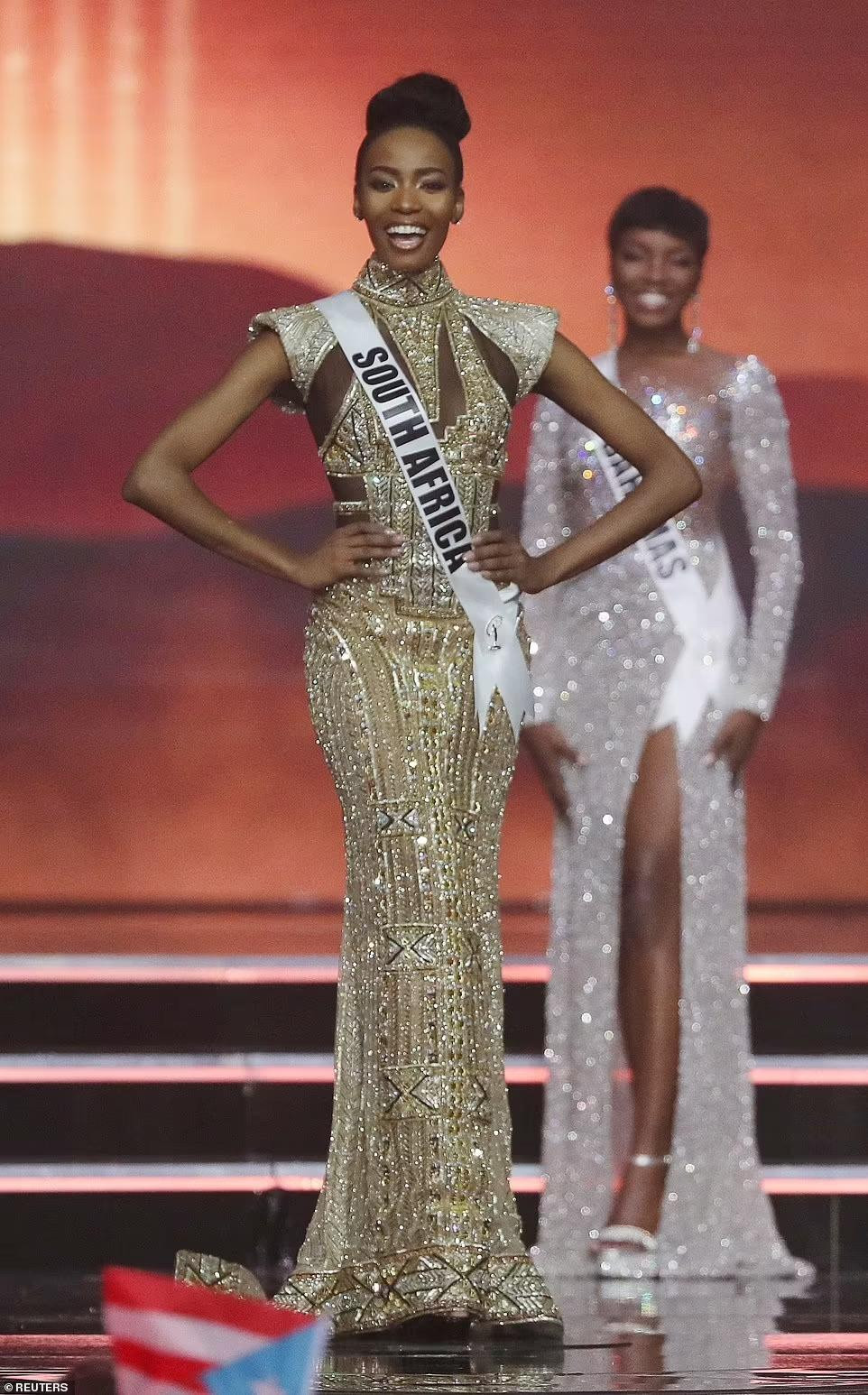 Lalela Mswane từng giành giải Á hậu 2 tại cuộc thi Miss Universe 2021.