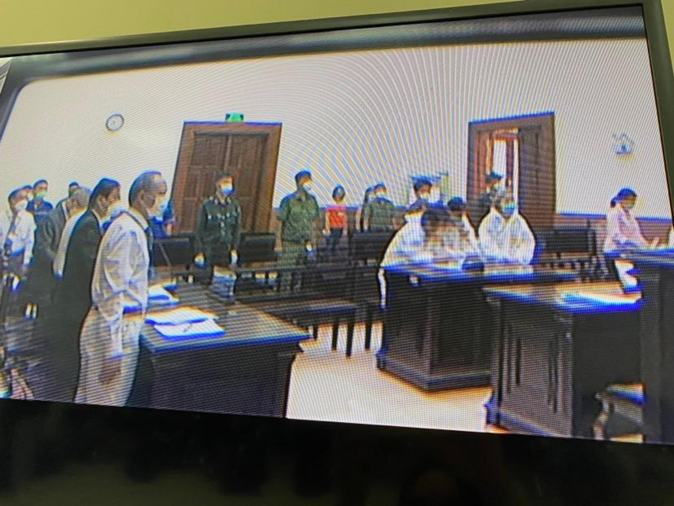 Phiên tòa sẽ được tiếp tục xét xử vào ngày 31/12 tới đây. Ảnh chụp qua màn hình. Phiên tòa sẽ được tiếp tục xét xử vào ngày 31/12 tới đây. Ảnh chụp qua màn hình.