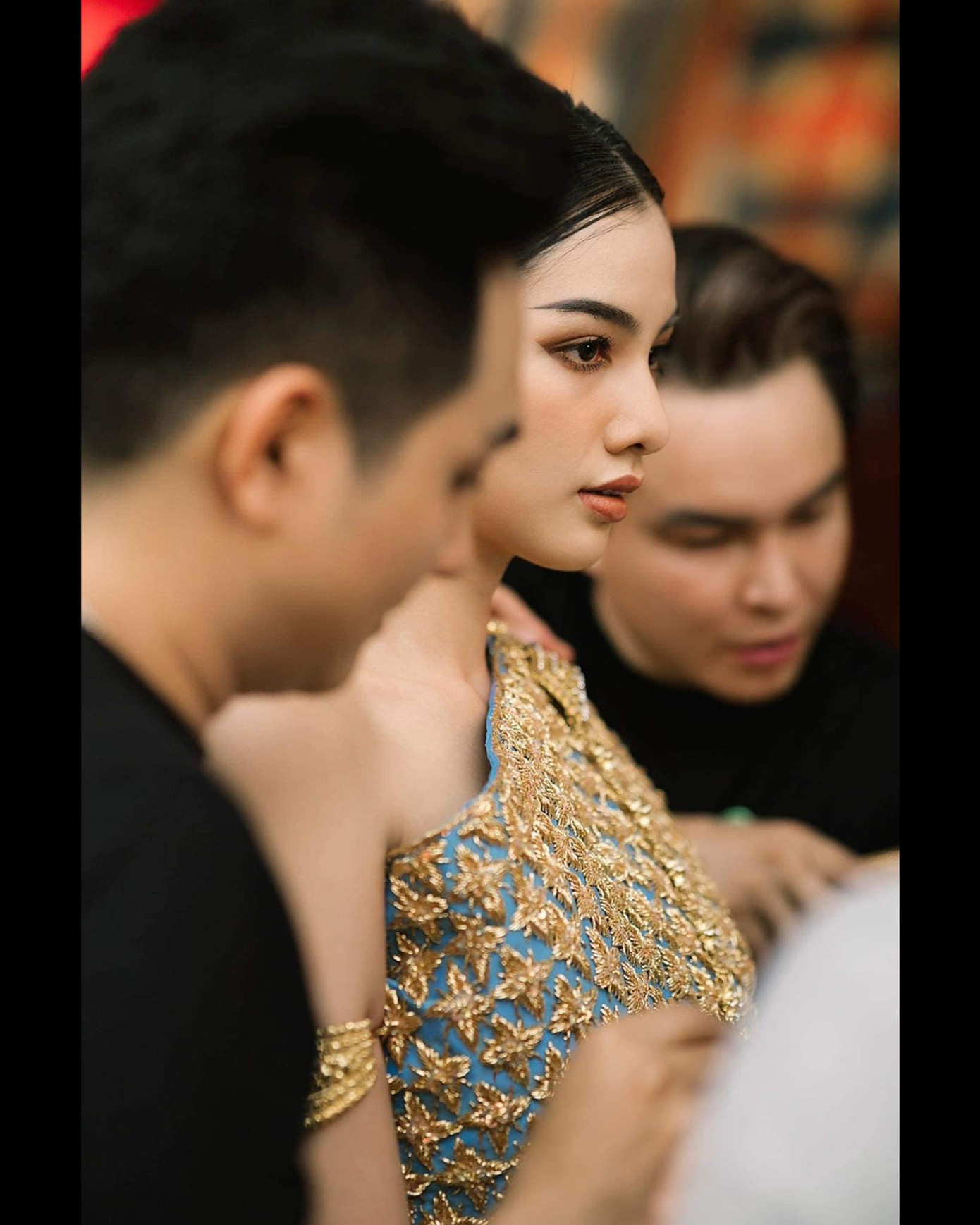 Cẩm Đan chia sẻ, cô may mắn có cơ duyên đến với Tây Ninh và tham dự diễu hành trong đại lễ vía Đức Chí Tôn đạo Cao Đài.