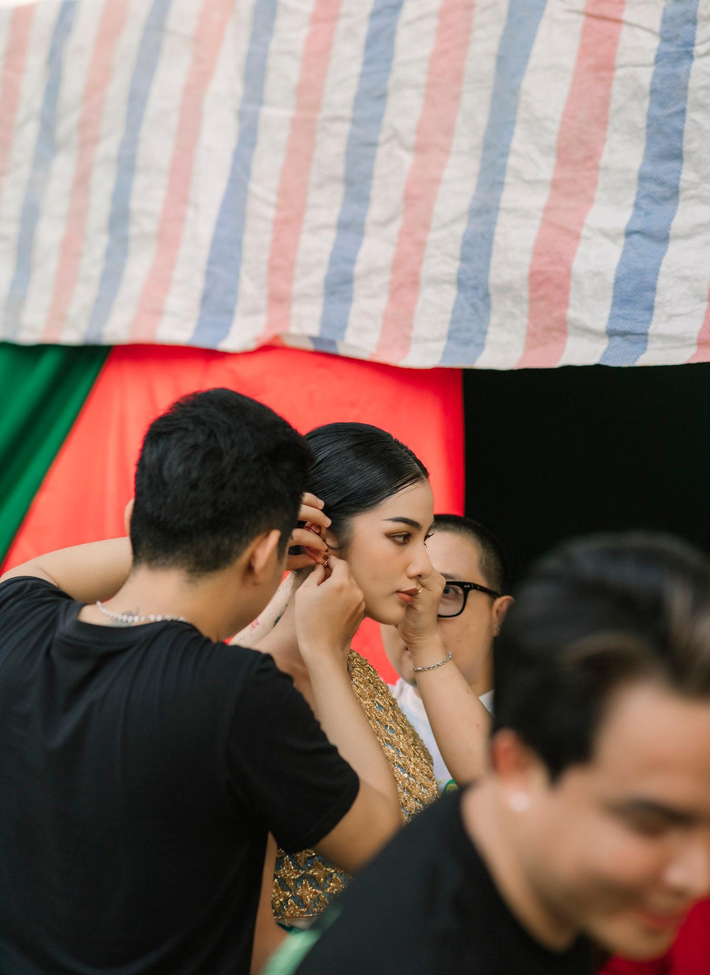 Cẩm Đan xinh đẹp hút hồn khi xuất hiện tại Đại lễ.