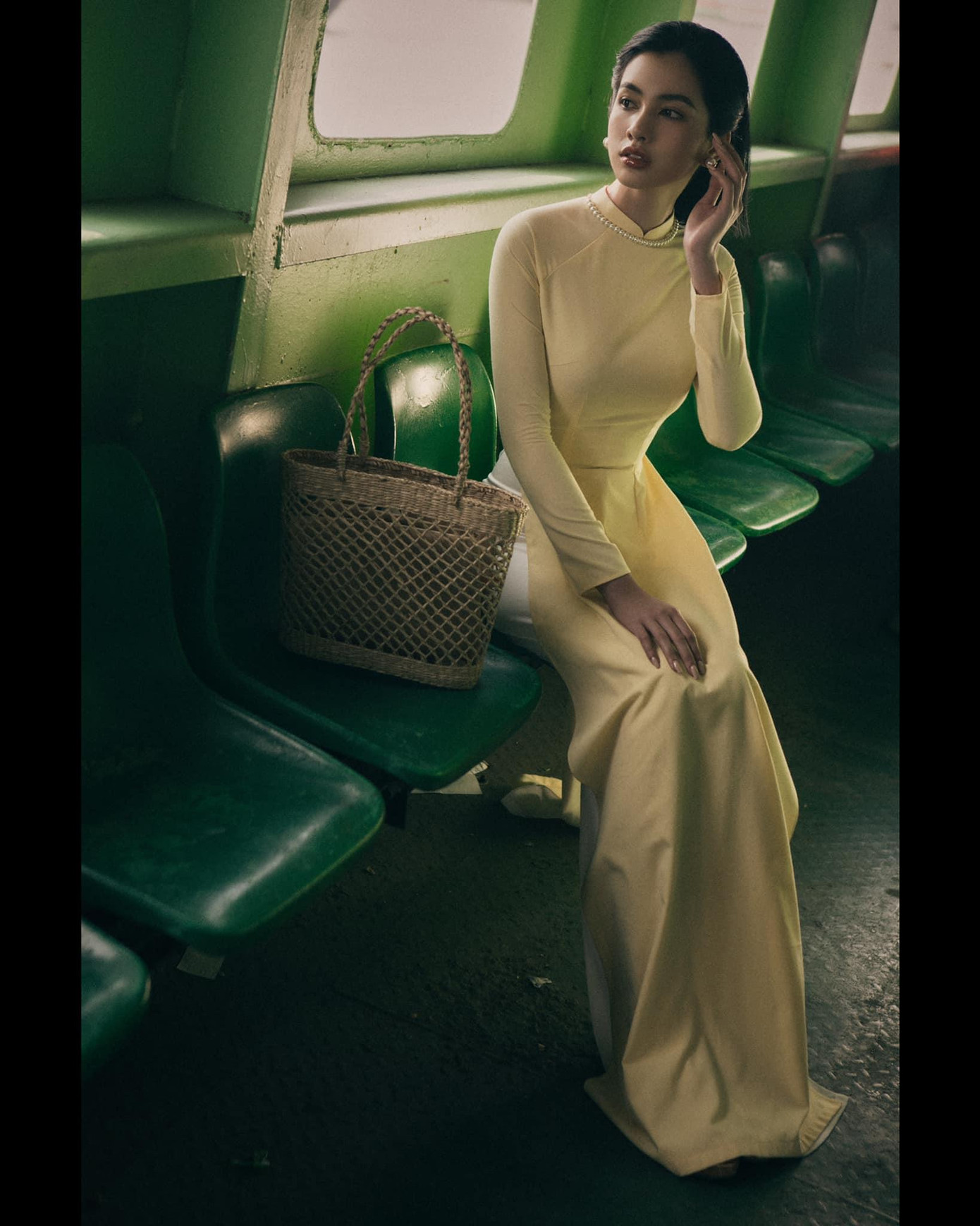 Đáng chú ý là số đo vòng hai của Cẩm Đan giảm 5cm so với thời điểm cô tham dự cuộc thi Hoa hậu Việt Nam 2020.