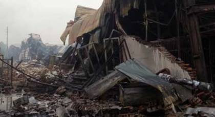 Vụ hỏa hoạn gây thiệt hại hàng chục tỷ đồng nhưng không gây thiệt hại về người