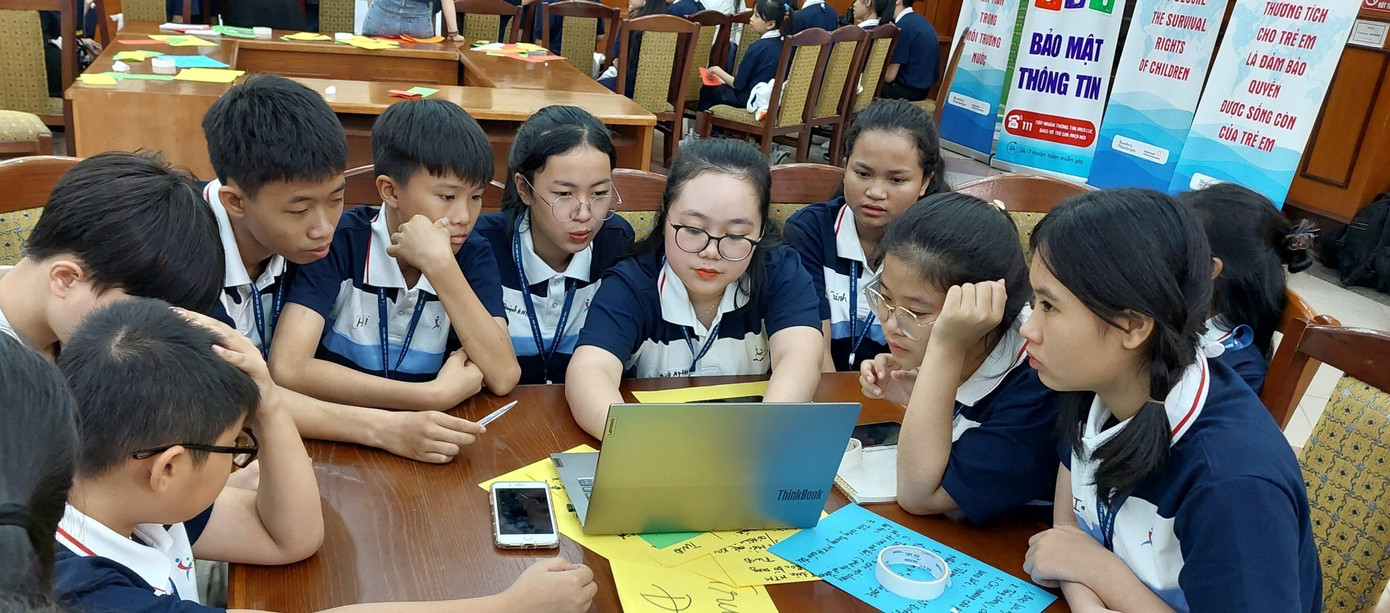 Các đại biểu tham gia hoạt động Diễn đàn Trẻ em Quốc gia lần thứ 7, tổ chức tại Hà Nội, từ ngày 5-8/8/2023 Các đại biểu tham gia hoạt động Diễn đàn Trẻ em Quốc gia lần thứ 7, tổ chức tại Hà Nội, từ ngày 5-8/8/2023