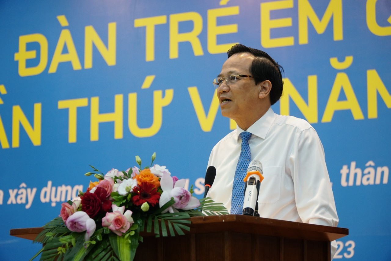 Bộ trưởng Bộ LĐ-TB&amp;XH Đào Ngọc Dung phát biểu tại Diễn đàn