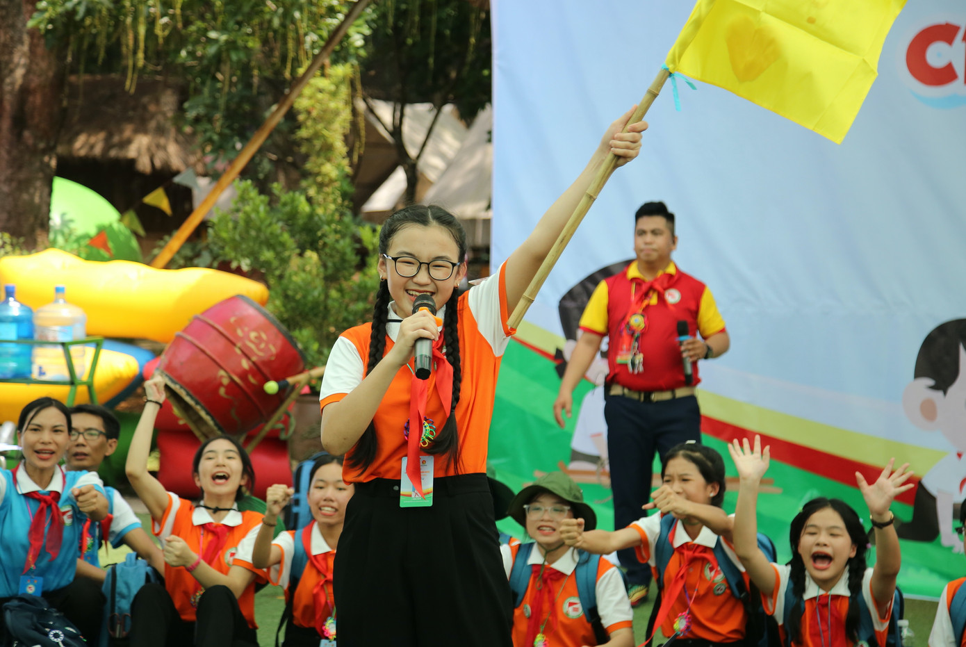 Trà My chia sẻ, bản thân luôn cố gắng làm tốt nhất các nhiệm vụ để Liên hoan Chỉ huy Đội giỏi toàn quốc lần thứ IV, năm 2023 trở thành một hành trình rực rỡ ở tuổi Đội.