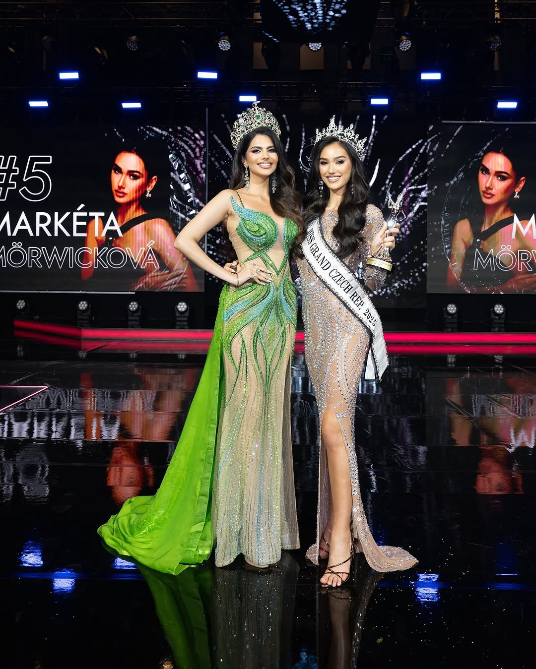 Chung kết Hoa hậu Cộng hòa Czech đã diễn ra ngày 4/5. Ban tổ chức đã tìm ra những cô gái đại diện Cộng hòa Czech tham dự các cuộc thi sắc đẹp quốc tế trong năm 2025. Người đẹp Markéta Mörwicková giành quyền đại diện quốc gia dự thi Hoa hậu Hòa bình Quốc tế 2025 tổ chức ở Thái Lan vào tháng 10.