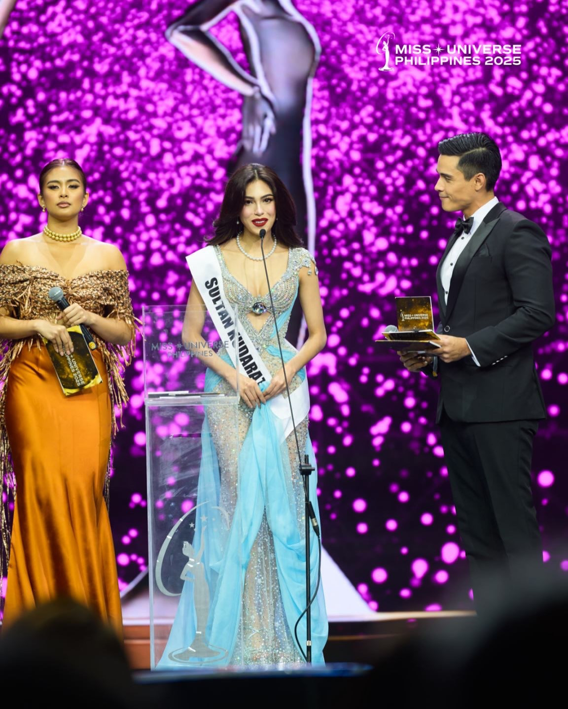 Phần thi ứng xử của Maria Ahtisa Manalo bị nhận xét mờ nhạt so với 5 thí sinh còn lại.