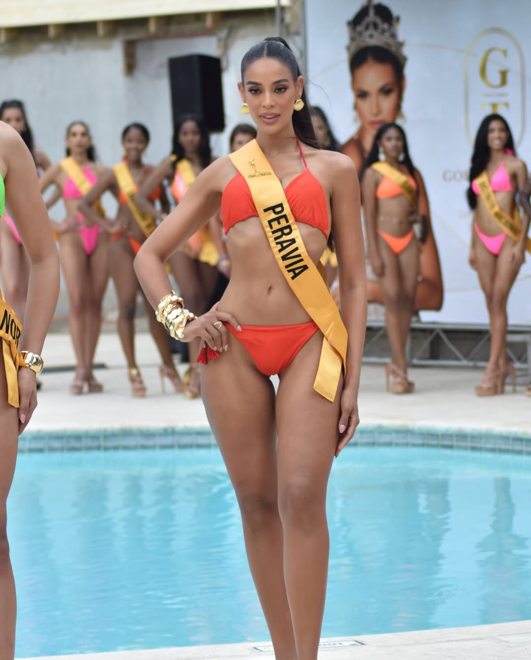 Madeline Mejía năm nay 27 tuổi, là người mẫu có hình thể khỏe khắn, nóng bỏng cùng kỹ năng trình diễn ấn tượng.