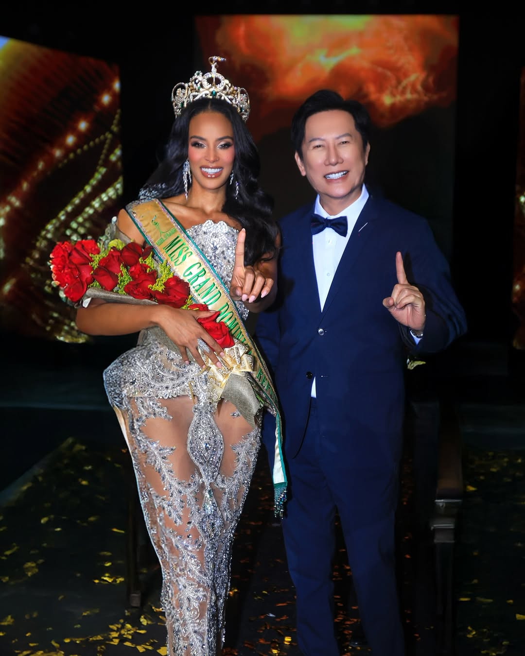 Chung kết Hoa hậu Hòa bình Cộng hòa Dominica 2025 diễn ra ngày 4/5 với chiến thắng thuộc về người đẹp Madeline Mejía. Đêm chung kết có sự góp mặt của ông Nawat - Chủ tịch Miss Grand International. Madeline Mejía giành quyền đại diện Cộng hòa Dominica ở Hoa hậu Hòa bình Quốc tế 2025 tổ chức tại Thái Lan vào tháng 10.