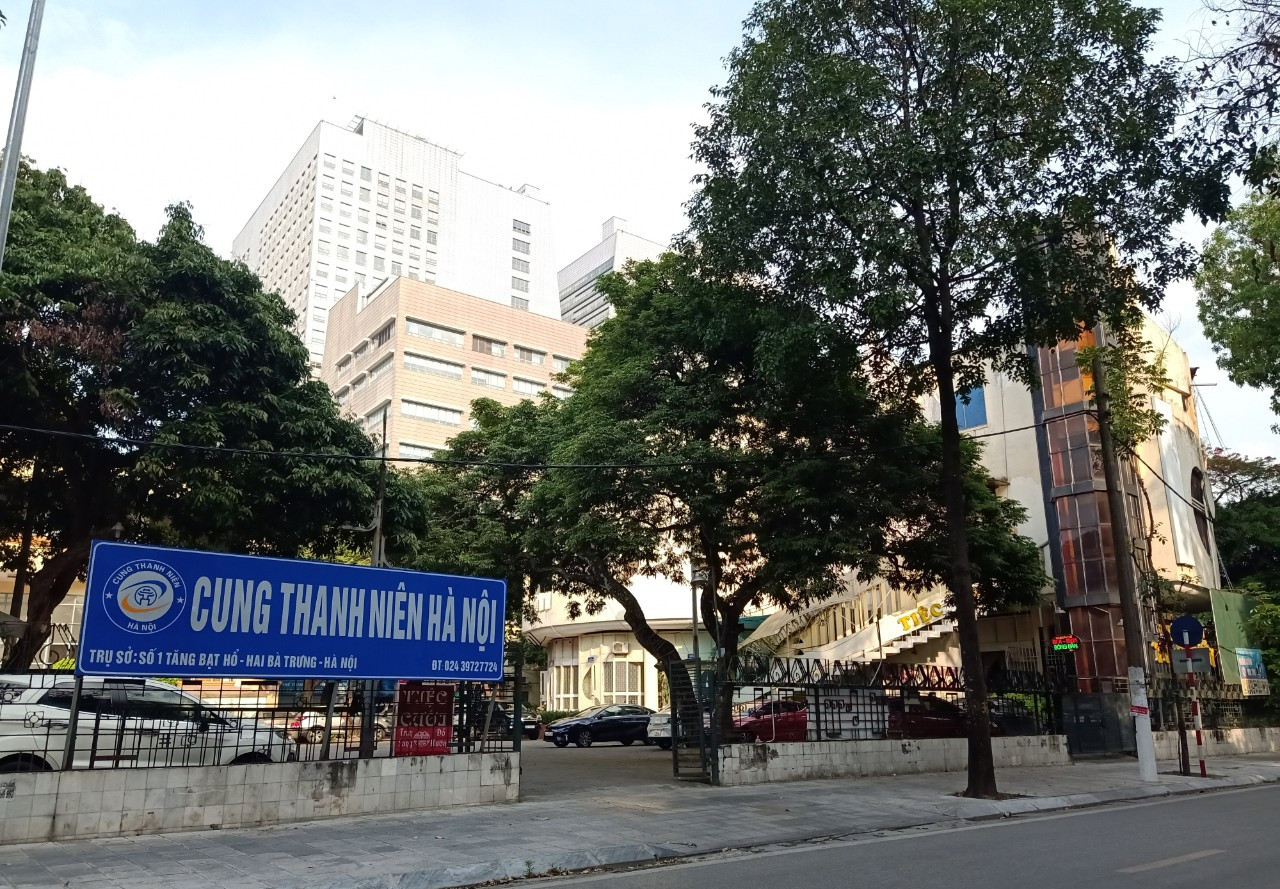 Cung thanh niên Hà Nội. Ảnh: Báo Công luận