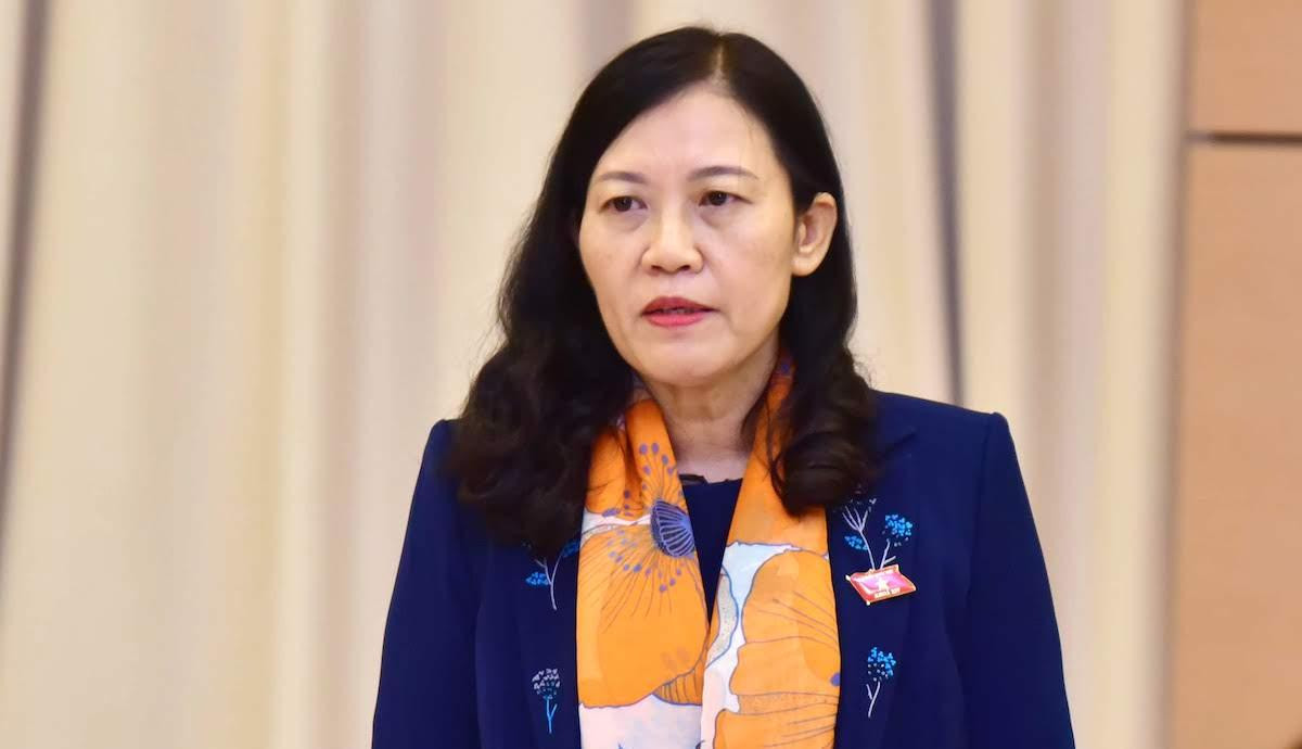 Chủ nhiệm Ủy ban Tư pháp Lê Thị Nga. Ảnh: PV