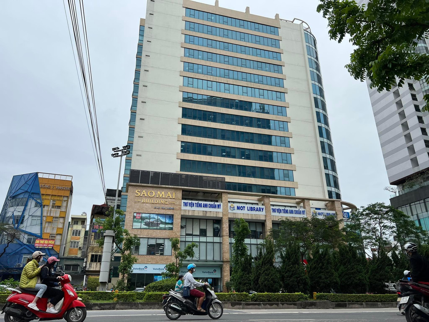 Toà nhà Sao Mai, 19 Lê Văn Lương, Thanh Xuân, Hà Nội. Ảnh: PV