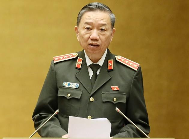 Bộ trưởng Bộ Công an Tô Lâm