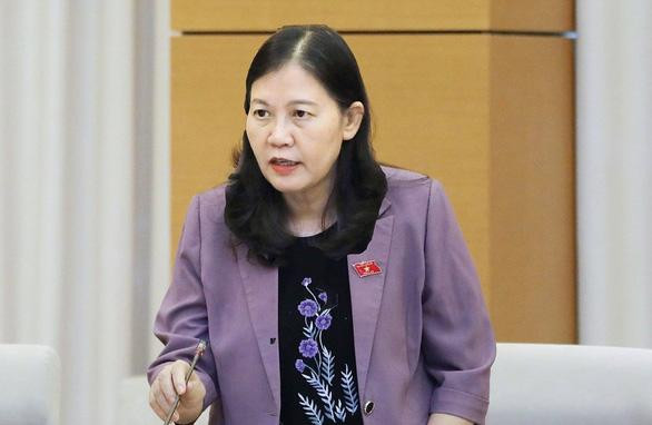 Chủ nhiệm Uỷ ban Tư pháp của Quốc hội Lê Thị Nga. Ảnh: Phạm Thắng