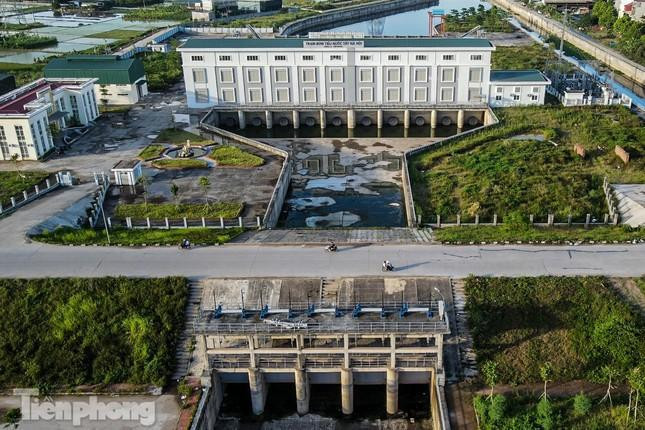 Dự án Trạm bơm tiêu Yên Nghĩa. Ảnh: Duy Phạm Dự án Trạm bơm tiêu Yên Nghĩa. Ảnh: Duy Phạm