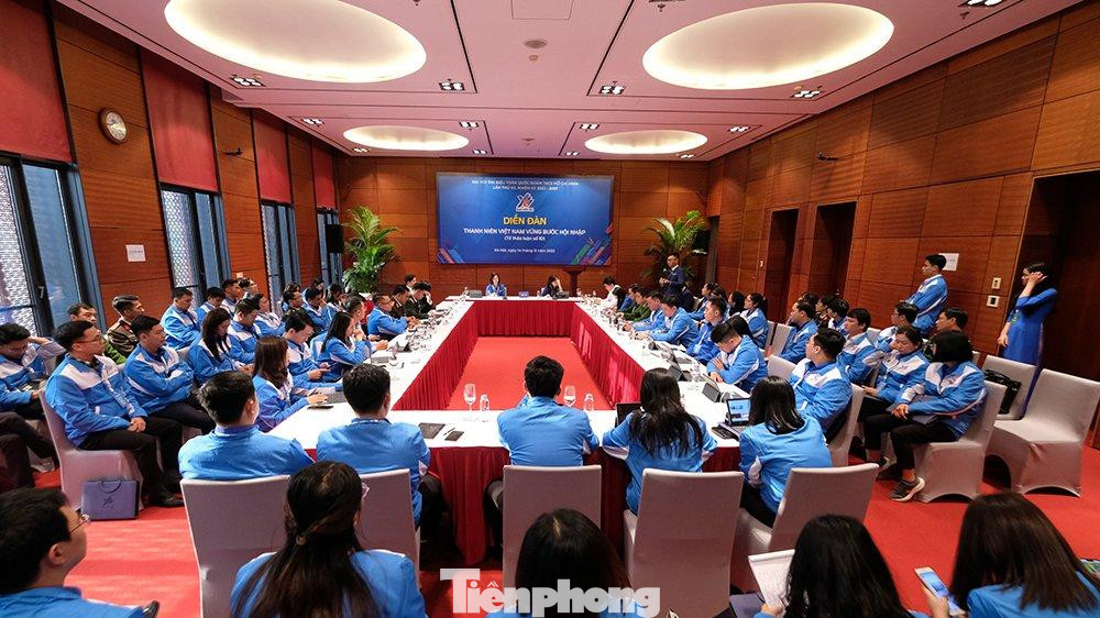 Toàn cảnh phiên thảo luận tại diễn đàn Thanh niên Việt Nam vững bước hội nhập. Ảnh: Hoàng Mạnh Thắng Toàn cảnh phiên thảo luận tại diễn đàn Thanh niên Việt Nam vững bước hội nhập. Ảnh: Hoàng Mạnh Thắng