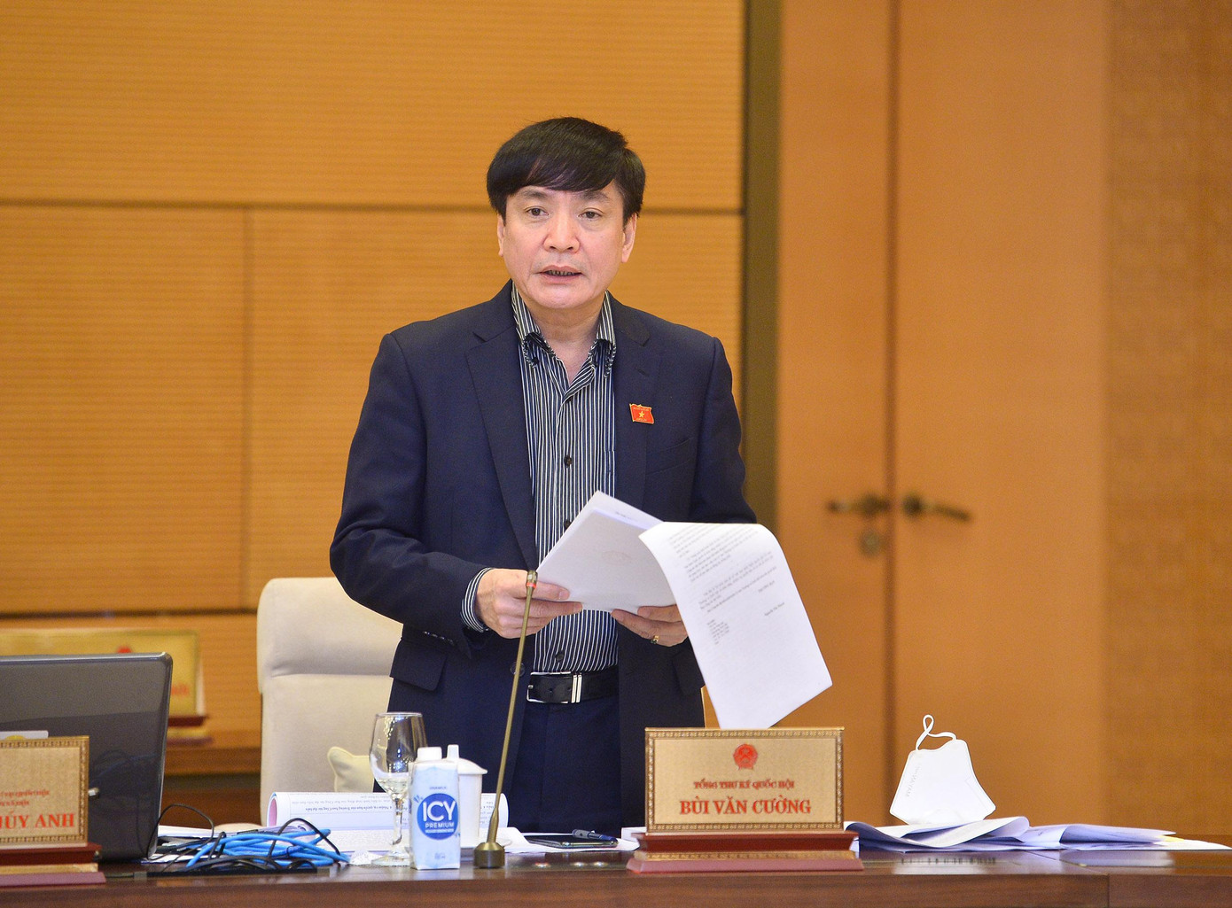Tổng Thư ký, Chủ nhiệm Văn phòng Quốc hội Bùi Văn Cường. Ảnh: Quochoi Tổng Thư ký, Chủ nhiệm Văn phòng Quốc hội Bùi Văn Cường. Ảnh: Quochoi