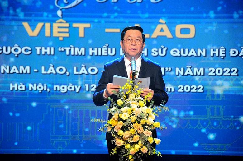 Trưởng Ban Tuyên giáo T.Ư Nguyễn Trọng Nghĩa phát biểu tại chương trình. Ảnh: PV Trưởng Ban Tuyên giáo T.Ư Nguyễn Trọng Nghĩa phát biểu tại chương trình. Ảnh: PV