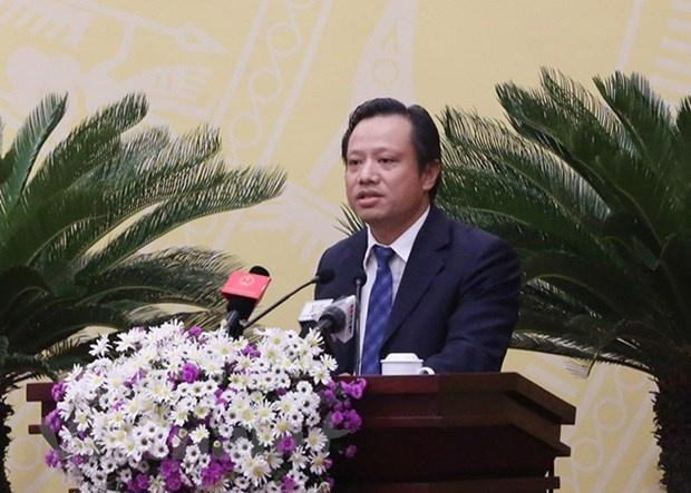 Giám đốc Sở QHKT Hà Nội Nguyễn Trúc Anh. Ảnh: PV