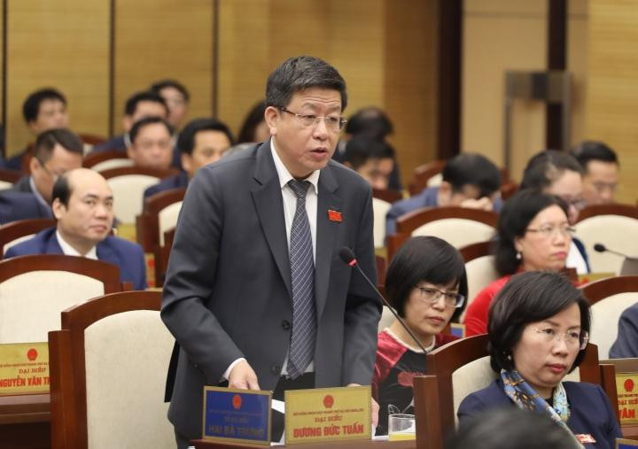 Phó Chủ tịch UBND thành phố Hà Nội Dương Đức Tuấn. Ảnh: PV Phó Chủ tịch UBND thành phố Hà Nội Dương Đức Tuấn. Ảnh: PV