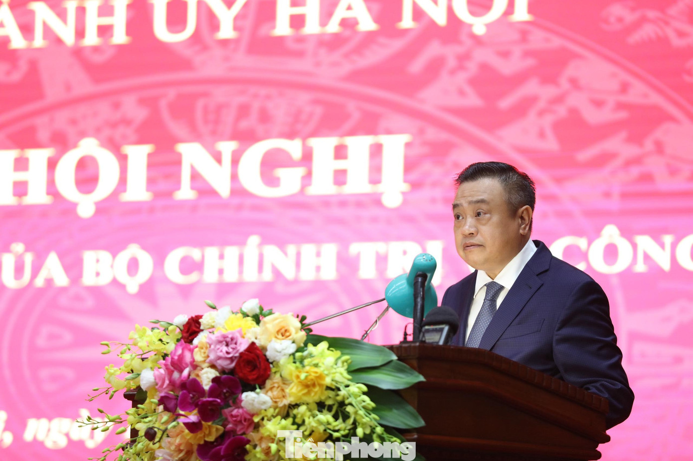 Phó Bí thư Thành uỷ Hà Nội Trần Sỹ Thanh. Ảnh: Như Ý Phó Bí thư Thành uỷ Hà Nội Trần Sỹ Thanh. Ảnh: Như Ý