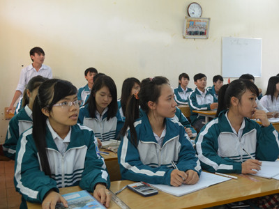 Quảng Ninh khống chế thời gian dạy thêm và dạy chính khóa không vượt quá 1,5 lần định mức. Ảnh: Thành Duy