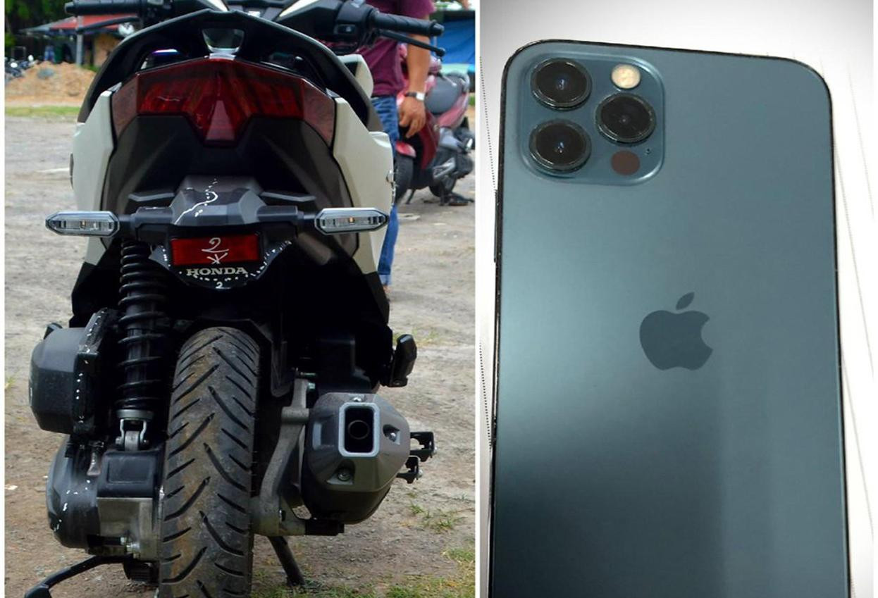 Tang vật bị thu giữ. Tang vật bị thu giữ.