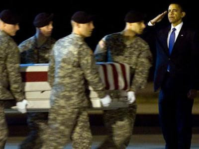 Ngày càng nhiều lính Mỹ trên chiến trường Afghanistan được đón về như thế này