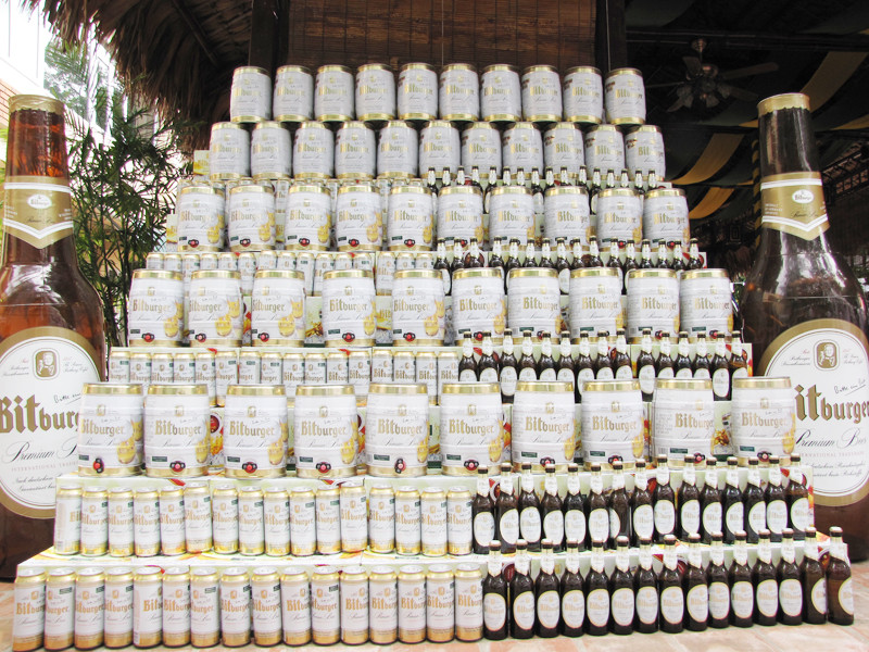 Bia Bitburger thương hiệu nổi tiếng, bán chạy số 1 tại Đức