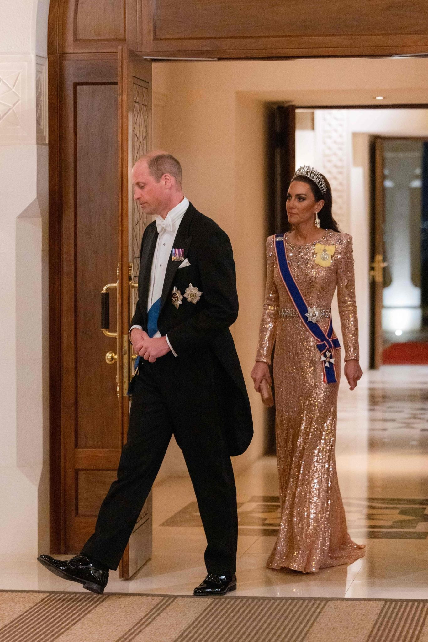 Hoàng tử William và Công nương Kate là hai khách mời nhận được nhiều sự chú ý nhất. Ảnh: Getty Images.