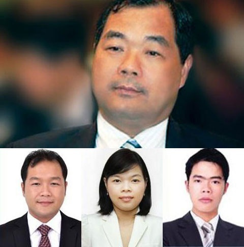 Gia đình ông Trầm Bê.