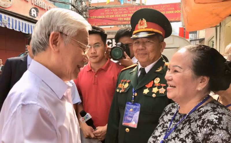 Tổng Bí Thư thăm khu hầm chứa vũ khí của tỷ phú Mai Hồng Quế ảnh 1