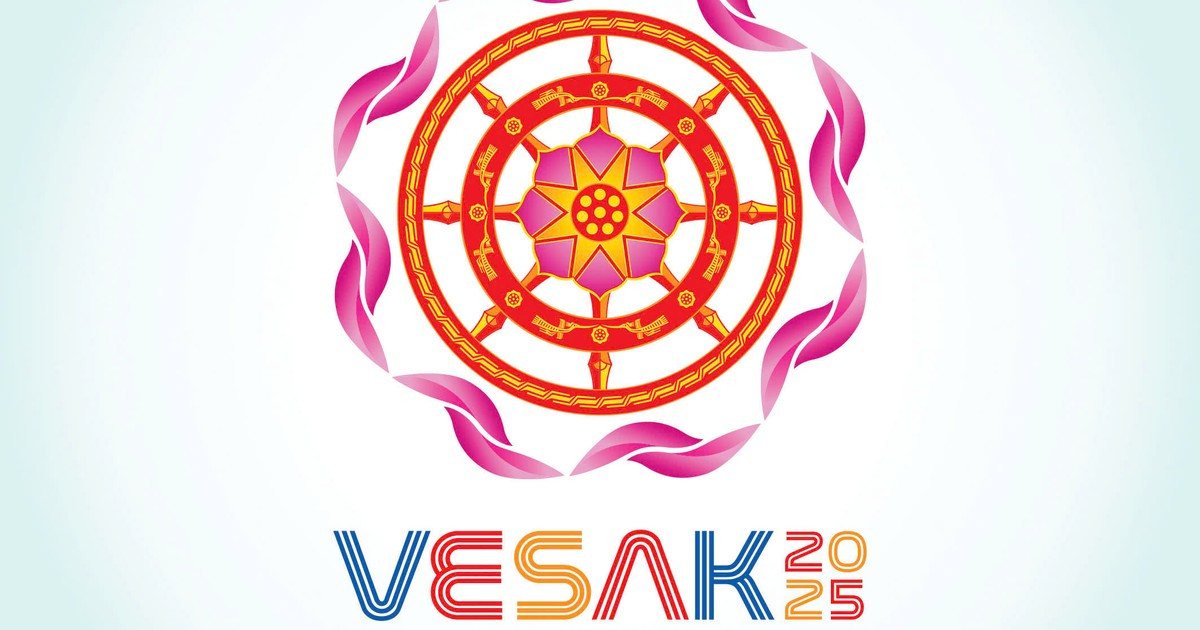 Logo chính thức của Đại lễ Vesak Liên Hiệp Quốc 2025 tại Việt Nam. Logo chính thức của Đại lễ Vesak Liên Hiệp Quốc 2025 tại Việt Nam.