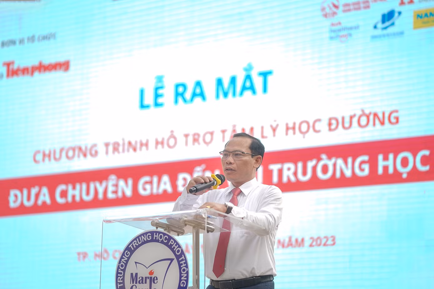 TS Phạm Anh Thắng - Phó Chánh Văn phòng Bộ LĐ - TB - XH, Trưởng Cơ quan đại diện Bộ tại TP. HCM. (Ảnh: Phạm Nguyễn)