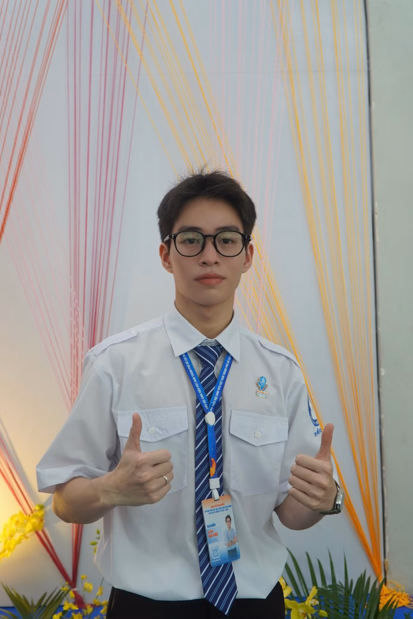 Sự tín nhiệm của mọi người chính là nguồn động lớn to lớn của Gia Bảo cố gắng hơn nữa. (Ảnh: NVCC)