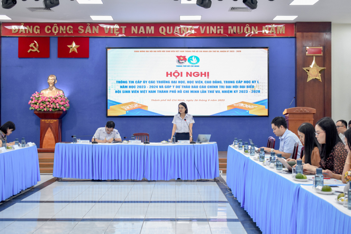 Quang cảnh tại Hội nghị. (Ảnh: Lan Huỳnh) Quang cảnh tại Hội nghị. (Ảnh: Lan Huỳnh)