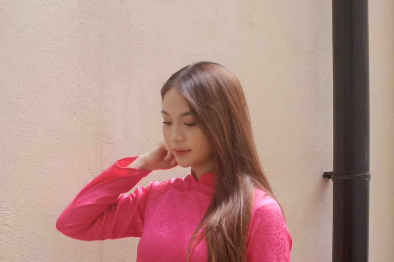 Thúy Anh là người rất yêu quý trẻ em. (Ảnh: NVCC)