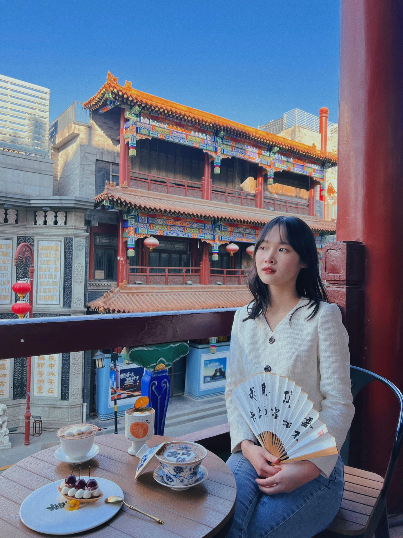 Nguyễn Bích Ngọc hiện đang theo học ngành Đạo diễn Sân khấu và Điện ảnh năm thứ 4, tại Học viện Hý kịch Trung ương Trung Quốc. (Ảnh: NVCC).