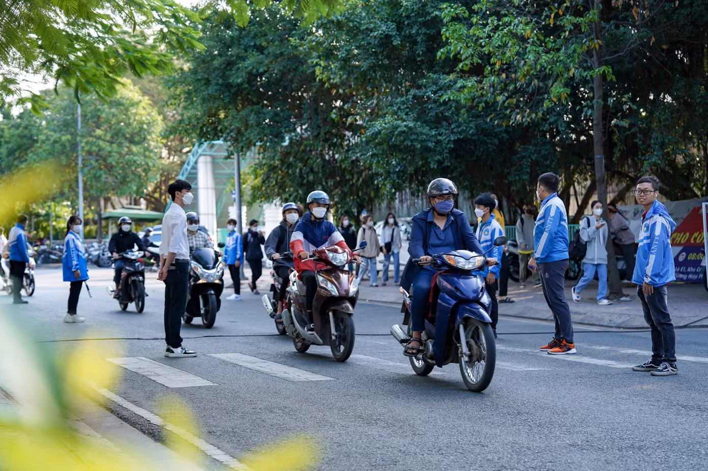 Đa phần sinh viên của trường ĐH Công nghệ TP. HCM đã trở lại học tập.