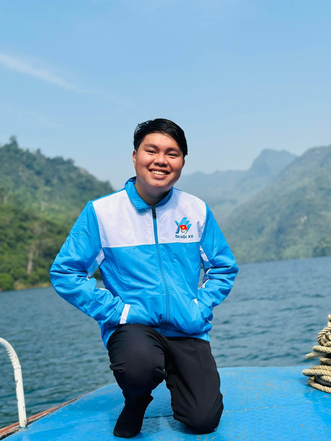 Đây là năm thứ 8 Sang tham gia công tác Đoàn - Hội.