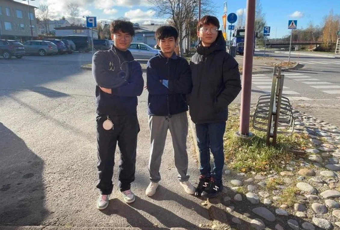 Từ trái qua: Phát, Quân và Uy. (Ảnh: NVCC)