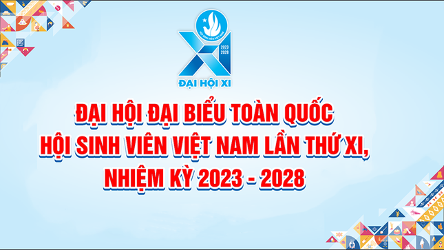 Bộ nhận diện Đại hội Đại biểu toàn quốc Hội Sinh viên Việt Nam lần thứ XI. Bộ nhận diện Đại hội Đại biểu toàn quốc Hội Sinh viên Việt Nam lần thứ XI.
