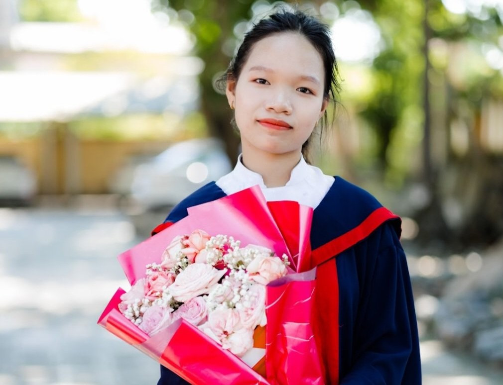 Trần Nguyễn Thục Khánh (năm thứ nhất, trường ĐH Giao thông Vận tải TP. HCM). (Ảnh: NVCC)