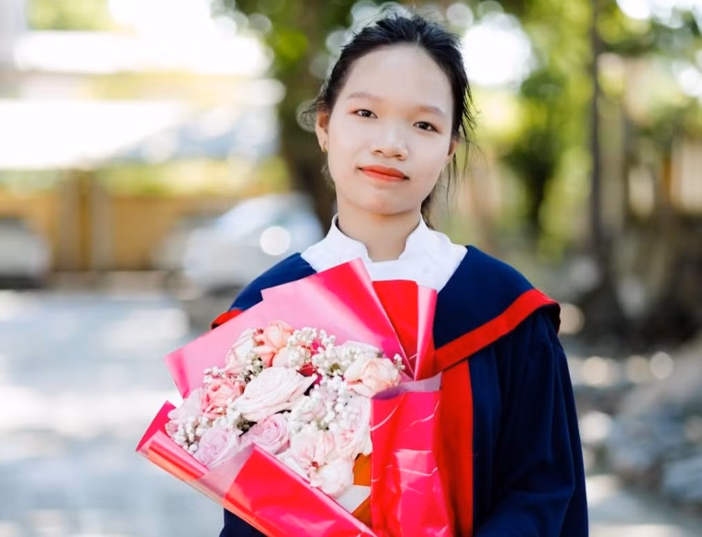 Trần Nguyễn Thục Khánh (năm thứ nhất, trường ĐH Giao thông Vận tải TP. HCM). (Ảnh: NVCC)