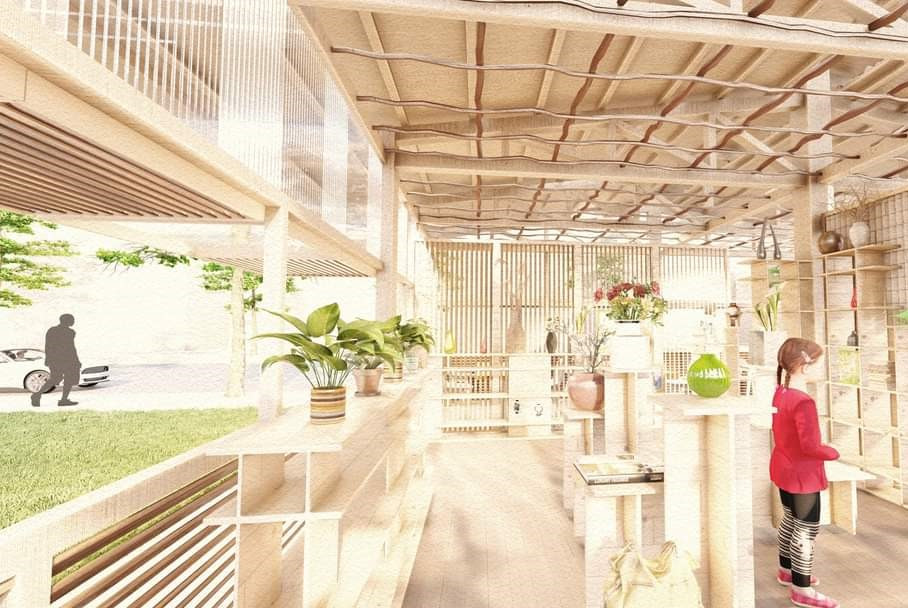 Phối cảnh thiết kế của dự án. Phối cảnh thiết kế của dự án.