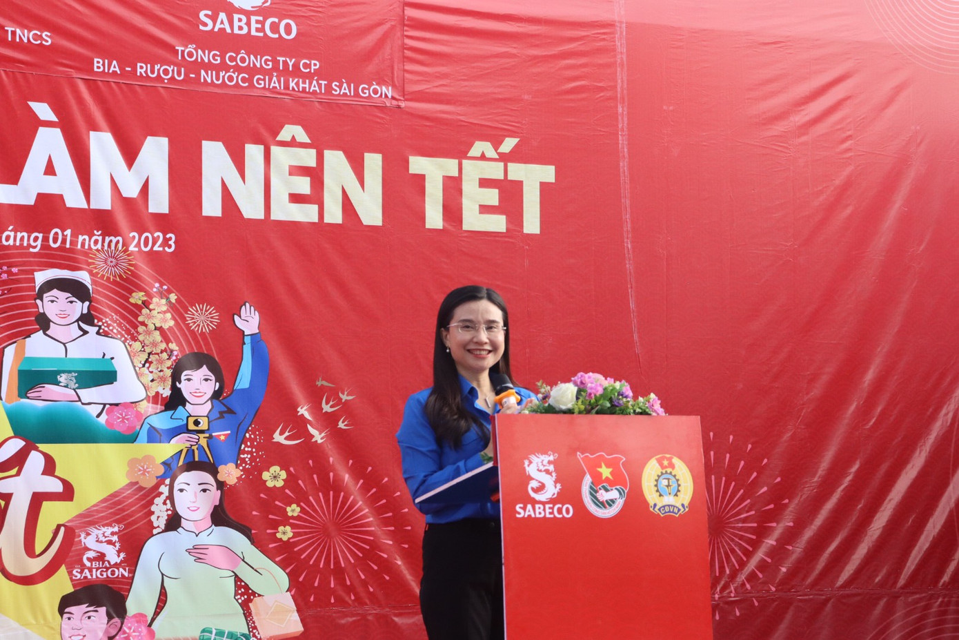 Bí thư T. Ư Đoàn Nguyễn Phạm Duy Trang phát biểu tại chương trình. Bí thư T. Ư Đoàn Nguyễn Phạm Duy Trang phát biểu tại chương trình.