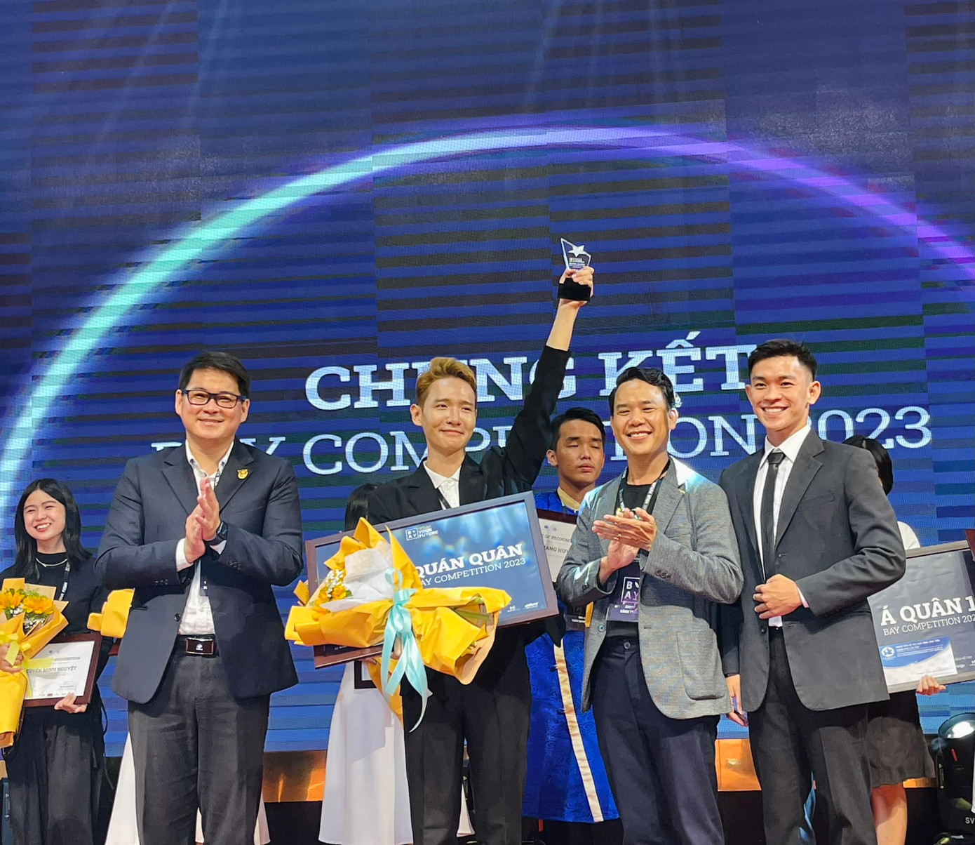 Phạm Mạnh Trường là quán quân “BAY Competition 2023”. (Ảnh: NVCC)