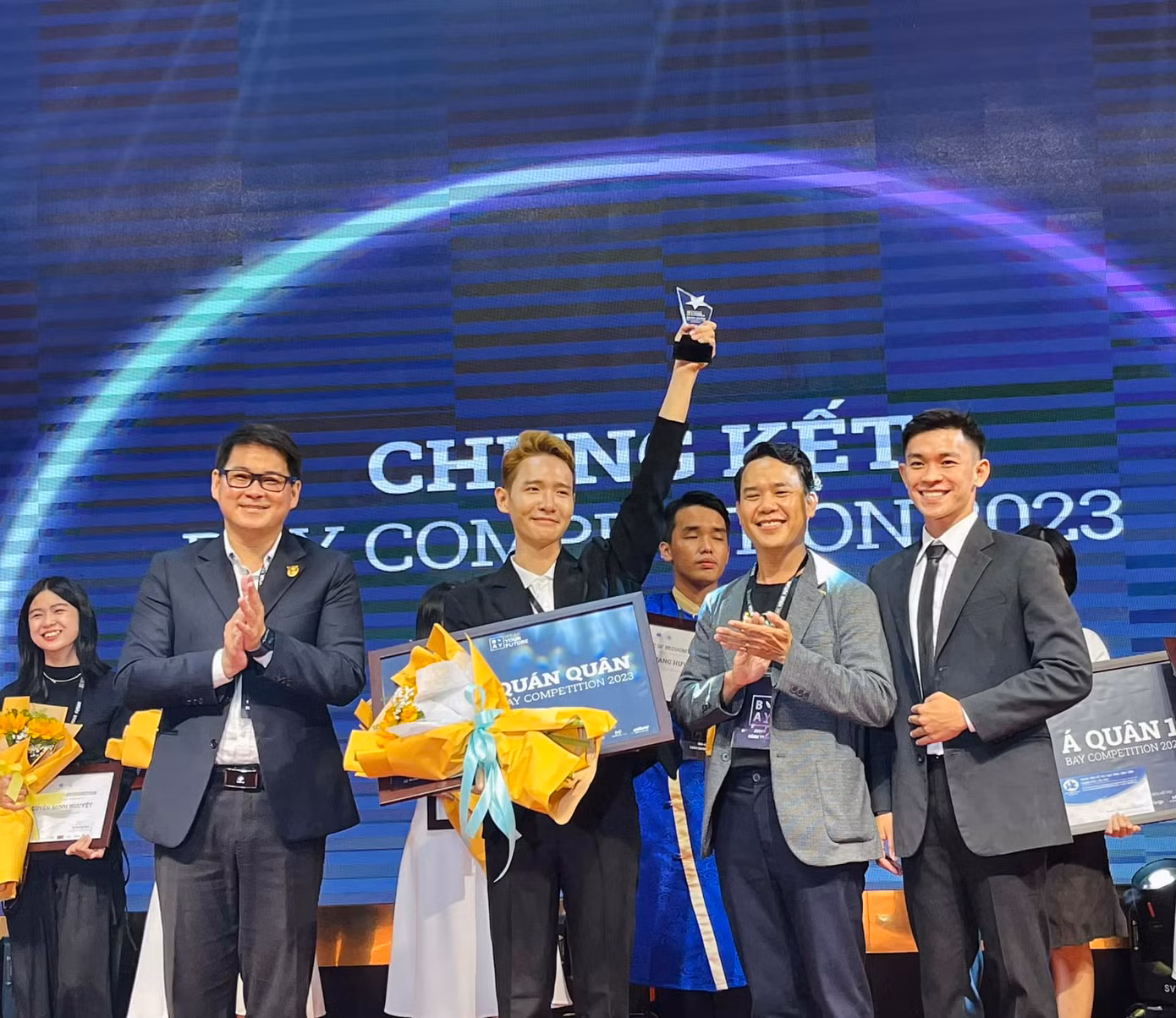 Phạm Mạnh Trường là quán quân “BAY Competition 2023”. (Ảnh: NVCC)