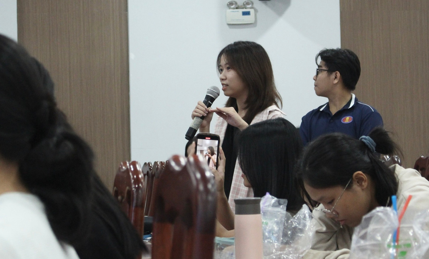 Sinh viên giao lưu tại talkshow. (Ảnh: BTC)