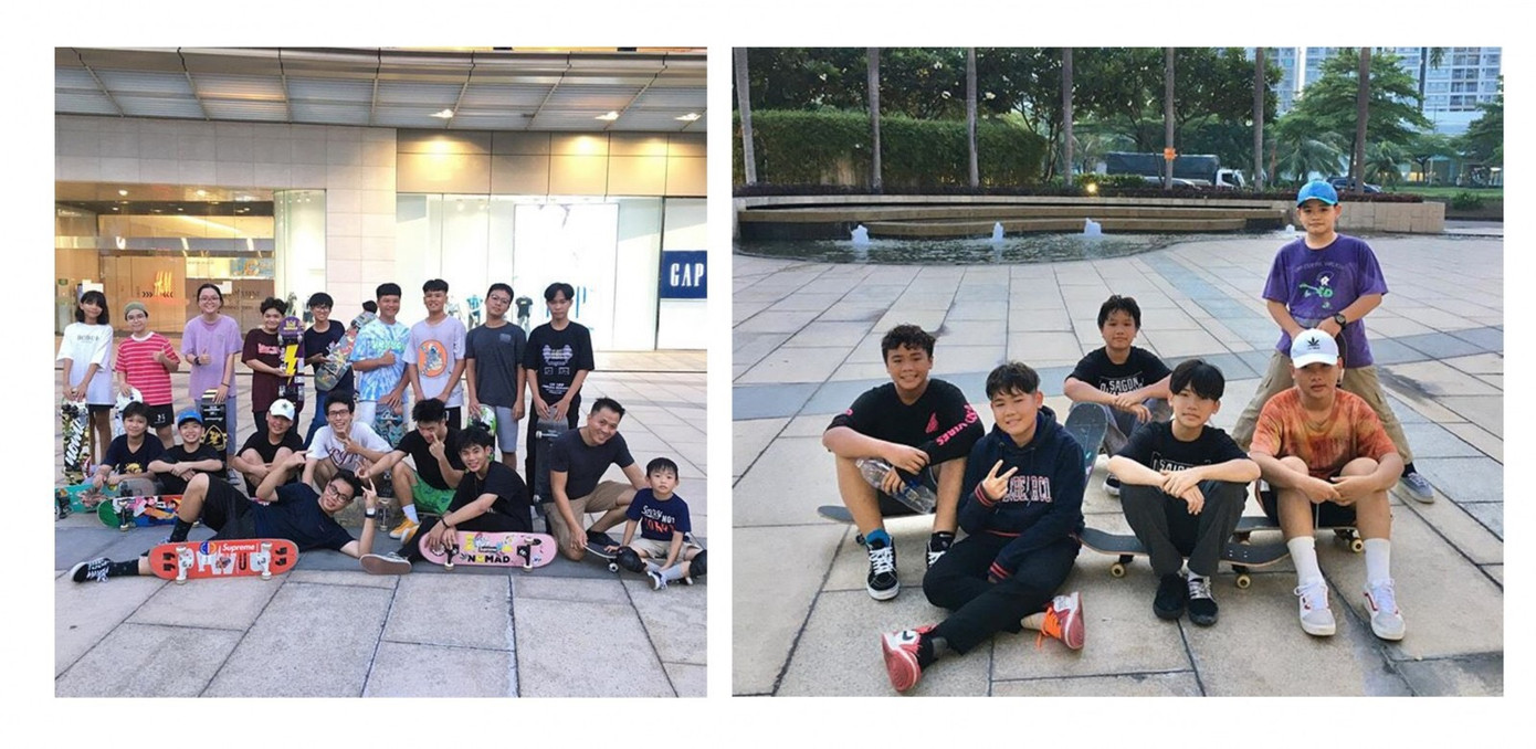 Trượt ván không còn xa lạ với các bạn trẻ tại TP. HCM. (Ảnh: CLB Skater Support Skater).